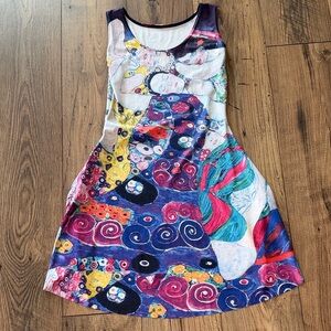 BlackMilk Klimt Maiden M - Reversible Skater Dress - Size M - Rare Museum